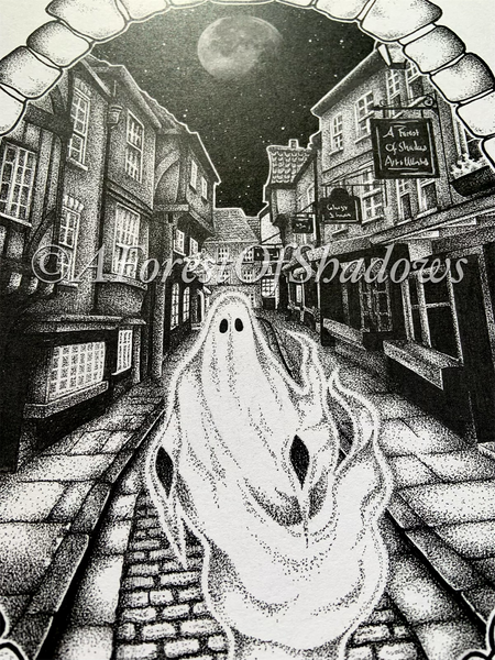 Haunted York A4 Art Print