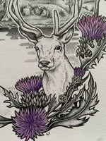 Scotland A4 Art Print