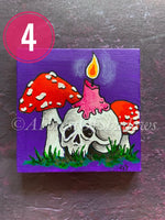 Halloween Witchy Mini Canvas Painting
