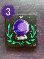 Halloween Witchy Mini Canvas Painting