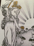 Midsummer Litha A4 Art Print