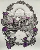Scotland A4 Art Print