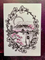 Sakura Cherry Blossom Art Print