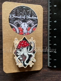 Amanita Octopus Pin Badge