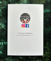 Fly Agaric Greetings Card.