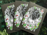 Yule Pack of 3 Greetings Cards