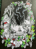 Yule Pack of 3 Greetings Cards