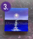 Night Sky Mini Canvas Painting