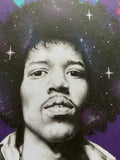 Jimi Hendrix A4 Art Print