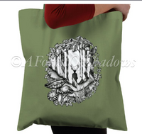 Cernunnos Cotton Tote Bag