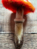 Amanita Muscaria Needle Felted Yule Decoration