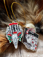 Pagan Yule Tree Decorations Pack of Two.