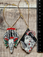 Pagan Yule Tree Decorations Pack of Two.