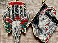 Pagan Yule Tree Decorations Pack of Two.