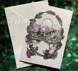 Heart of Scotland Greetings Card