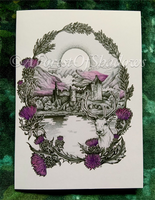 Heart of Scotland Greetings Card