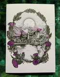 Heart of Scotland Greetings Card