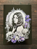 La Voyante A4 Art Print