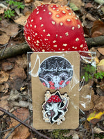 Amanita Octopus Pin Badge