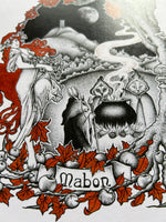 Mabon A5 Altar Card Art Print