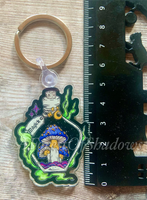 Magick Mushroom Keyring