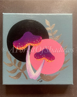 Mushroom Canvas Set of Three