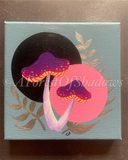 Mushroom Canvas Set of Three