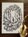 Herne the Hunter A4 Art Print