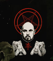 Anton Szandor LaVey A4 Print, Occult art print, satanic art, witchy art