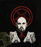 Anton Szandor LaVey A4 Print, Occult art print, satanic art, witchy art