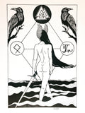 Valkyrie Original Artwork, Pagan Art, Norse Mythology, Occult Art, vikings