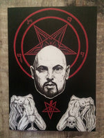 Anton LaVey Greetings Card