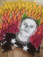 Keith Flint A4 Art Print, The Prodigy, Trippy Art, psychedelic art