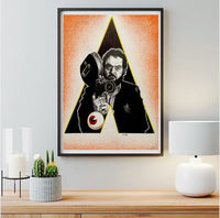 Stanley Kubrick A Clockwork Orange Original Portrait | A3 Artwork | Cinema Film Fan Gift | Director The Shining 2001 Space Odyssey