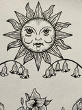 Beltane Original Art | pagan Celtic art | witchy wall art | Wicca home decor | pen and ink illustration | botanical art print | nature lover