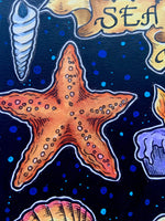 Sea Witch Aesthetic Original Artwork, witchy art, cottagecore art