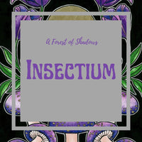 Insectium Scarab Beetle Moon A5 Art Print | witchy decor | mushroom art | art nouveau wall print | fungi lovers gift | floral boho decor