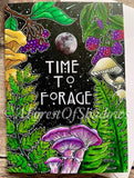 Time To Forage Greetings Card